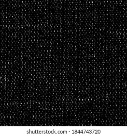 Vector fabric texture. Distressed texture of weaving fabric. Grunge background. Abstract halftone vector illustration. Overlay to create interesting effect and depth. Black isolated on white. EPS10.