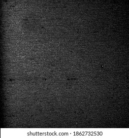 Vektor-Textur. Bedrängte Textur des Webgewebes. brüchiger Hintergrund. Abstrakte Halbtonvektorgrafik. Overlay, um interessante Wirkung und Tiefe zu erzeugen. Schwarz einzeln auf Weiß. EPS10.