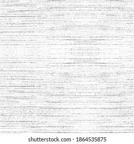 Vector fabric texture. Distressed texture of weaving fabric. Grunge background. Abstract halftone vector illustration. Overlay to create interesting effect and depth. Black isolated on white. EPS10.