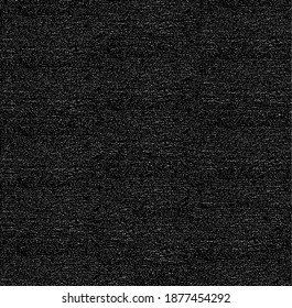 Vector fabric texture. Distressed texture of weaving fabric. Grunge background. Abstract halftone vector illustration. Overlay to create interesting effect and depth. Black isolated on white. EPS10.
