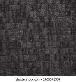 Vektor-Textur. Bedrängte Textur des Webgewebes. brüchiger Hintergrund. Abstrakte Halbtonvektorgrafik. Overlay, um interessante Wirkung und Tiefe zu erzeugen. Schwarz einzeln auf Weiß. EPS10.