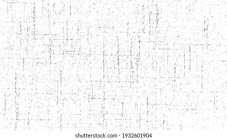 Vector fabric texture. Distressed texture of weaving fabric. Grunge background. Abstract halftone vector illustration. Overlay to create interesting effect and depth. Black isolated on white. EPS10.