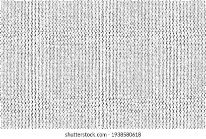 Vector fabric texture. Distressed texture of weaving fabric. Grunge background. Abstract halftone vector illustration. Overlay to create interesting effect and depth. Black isolated on white. EPS10.