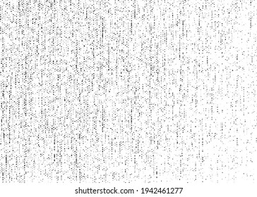Vector fabric texture. Distressed texture of weaving fabric. Grunge background. Abstract halftone vector illustration. Overlay to create interesting effect and depth. Black isolated on white. EPS10.