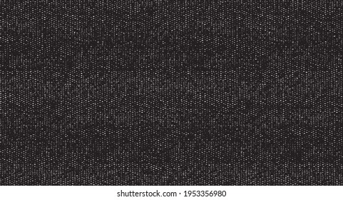 Vector fabric texture. Distressed texture of weaving fabric. Grunge background. Abstract halftone vector illustration. Overlay to create interesting effect and depth. Black isolated on white. EPS10.