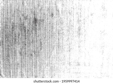 Vector fabric texture. Distressed texture of weaving fabric. Grunge background. Abstract halftone vector illustration. Overlay to create interesting effect and depth. Black isolated on white. EPS10.