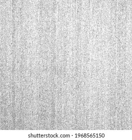 Vector fabric texture. Distressed texture of weaving fabric. Grunge background. Abstract halftone vector illustration. Overlay to create interesting effect and depth. Black isolated on white. EPS10.