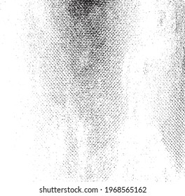 Vector fabric texture. Distressed texture of weaving fabric. Grunge background. Abstract halftone vector illustration. Overlay to create interesting effect and depth. Black isolated on white. EPS10.