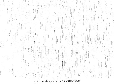 Vektor-Textur. Bedrängte Textur des Webgewebes. brüchiger Hintergrund. Abstrakte Halbtonvektorgrafik. Overlay, um interessante Wirkung und Tiefe zu erzeugen. Schwarz einzeln auf Weiß. EPS10.