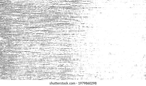 Vector fabric texture. Distressed texture of weaving fabric. Grunge background. Abstract halftone vector illustration. Overlay to create interesting effect and depth. Black isolated on white. EPS10.
