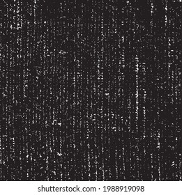 Vector fabric texture. Distressed texture of weaving fabric. Grunge background. Abstract halftone vector illustration. Overlay to create interesting effect and depth. Black isolated on white. EPS10.