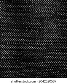 Vector fabric texture. Distressed texture of weaving fabric. Grunge background. Abstract halftone vector illustration. Overlay to create interesting effect and depth. Black isolated on white. EPS10.