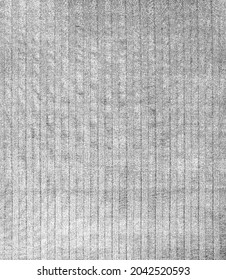 Vector fabric texture. Distressed texture of weaving fabric. Grunge background. Abstract halftone vector illustration. Overlay to create interesting effect and depth. Black isolated on white. EPS10.