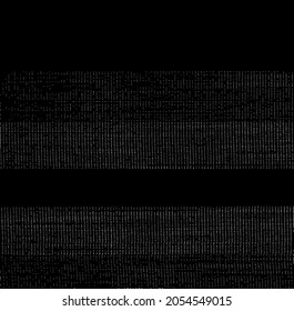 Vector fabric texture. Distressed texture of weaving fabric. Grunge background. Abstract halftone vector illustration. Overlay to create interesting effect and depth. Black isolated on white. EPS10.
