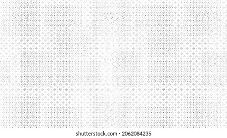 Vector fabric texture. Distressed texture of weaving fabric. Grunge background. Abstract halftone vector illustration. Overlay to create interesting effect and depth. Black isolated on white. EPS10.