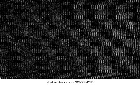 Vector fabric texture. Distressed texture of weaving fabric. Grunge background. Abstract halftone vector illustration. Overlay to create interesting effect and depth. Black isolated on white. EPS10.