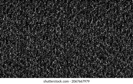 Vector fabric texture. Distressed texture of weaving fabric. Grunge background. Abstract halftone vector illustration. Overlay to create interesting effect and depth. Black isolated on white. EPS10.