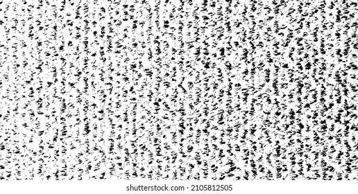 Vector fabric texture. Distressed texture of weaving fabric. Grunge background. Abstract halftone vector illustration. Overlay to create interesting effect and depth. Black isolated on white. EPS10.