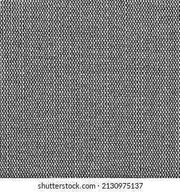 Vector fabric texture. Distressed texture of weaving fabric. Grunge background. Abstract halftone vector illustration. Overlay to create interesting effect and depth. Black isolated on white. EPS10.