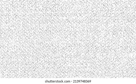 Vector fabric texture. Distressed texture of weaving fabric. Grunge background. Abstract halftone vector illustration. Overlay to create interesting effect and depth. Black isolated on white. EPS10.