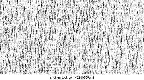 Vektor-Textur. Bedrängte Textur des Webgewebes. brüchiger Hintergrund. Abstrakte Halbtonvektorgrafik. Overlay, um interessante Wirkung und Tiefe zu erzeugen. Schwarz einzeln auf Weiß. EPS10.