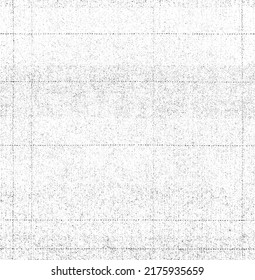 Vector fabric texture. Distressed texture of weaving fabric. Grunge background. Abstract halftone vector illustration. Overlay to create interesting effect and depth. Black isolated on white. EPS10.