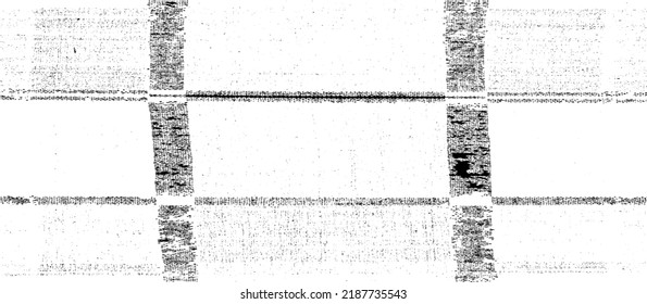 Vector fabric texture. Distressed texture of weaving fabric. Grunge background. Abstract halftone vector illustration. Overlay to create interesting effect and depth. Black isolated on white. EPS10.