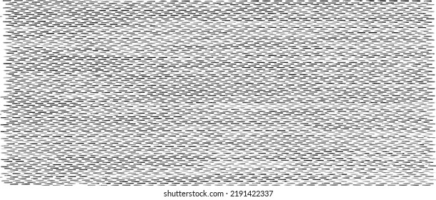 Vektor-Textur. Bedrängte Textur des Webgewebes. brüchiger Hintergrund. Abstrakte Halbtonvektorgrafik. Overlay, um interessante Wirkung und Tiefe zu erzeugen. Schwarz einzeln auf Weiß. EPS10.
