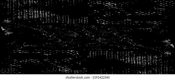 Vector fabric texture. Distressed texture of weaving fabric. Grunge background. Abstract halftone vector illustration. Overlay to create interesting effect and depth. Black isolated on white. EPS10.