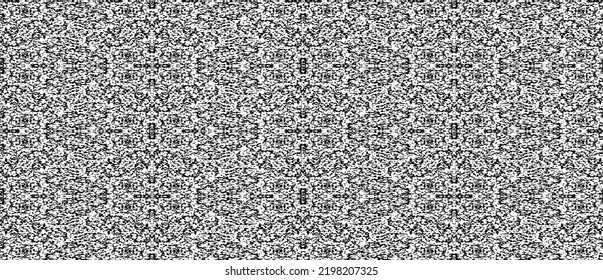 Vector fabric texture. Distressed texture of weaving fabric. Grunge background. Abstract halftone vector illustration. Overlay to create interesting effect and depth. Black isolated on white. EPS10.