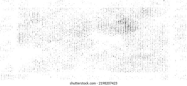 Vector fabric texture. Distressed texture of weaving fabric. Grunge background. Abstract halftone vector illustration. Overlay to create interesting effect and depth. Black isolated on white. EPS10.