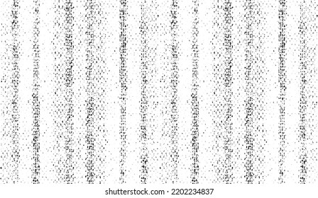Vector fabric texture. Distressed texture of weaving fabric. Grunge background. Abstract halftone vector illustration. Overlay to create interesting effect and depth. Black isolated on white. EPS10.