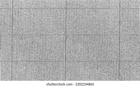 Vector fabric texture. Distressed texture of weaving fabric. Grunge background. Abstract halftone vector illustration. Overlay to create interesting effect and depth. Black isolated on white. EPS10.