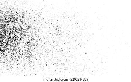 Vector fabric texture. Distressed texture of weaving fabric. Grunge background. Abstract halftone vector illustration. Overlay to create interesting effect and depth. Black isolated on white. EPS10.