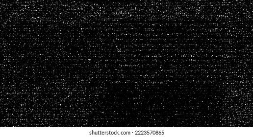 Vector fabric texture. Distressed texture of weaving fabric. Grunge background. Abstract halftone vector illustration. Overlay to create interesting effect and depth. Black isolated on white. EPS10.