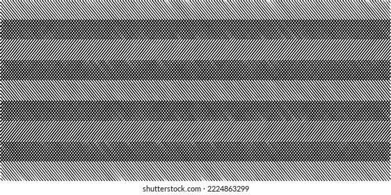 Vector fabric texture. Distressed texture of weaving fabric. Grunge background. Abstract halftone vector illustration. Overlay to create interesting effect and depth. Black isolated on white. EPS10.