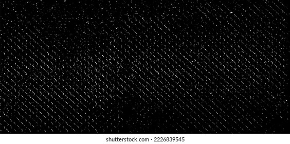 Vector fabric texture. Distressed texture of weaving fabric. Grunge background. Abstract halftone vector illustration. Overlay to create interesting effect and depth. Black isolated on white. EPS10.