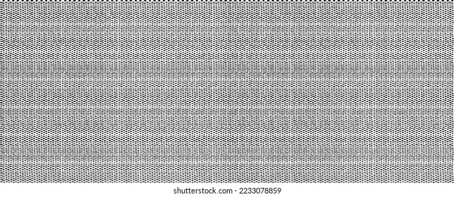 Vector fabric texture. Distressed texture of weaving fabric. Grunge background. Abstract halftone vector illustration. Overlay to create interesting effect and depth. Black isolated on white. EPS10.