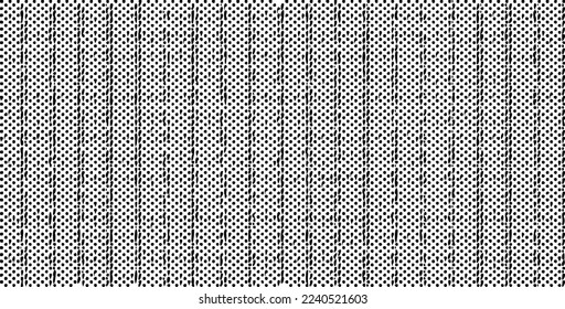 Vector fabric texture. Distressed texture of weaving fabric. Grunge background. Abstract halftone vector illustration. Overlay to create interesting effect and depth. Black isolated on white. EPS10.