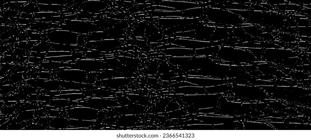 Vector fabric texture. Distressed texture of weaving fabric. Grunge background. Abstract halftone vector illustration. Overlay to create interesting effect and depth. Black isolated on white. EPS10.