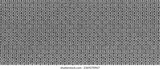 Vector fabric texture. Distressed texture of weaving fabric. Grunge background. Abstract halftone vector illustration. Overlay to create interesting effect and depth. Black isolated on white. EPS10.