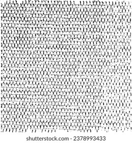 Vector fabric texture. Distressed texture of weaving fabric. Grunge background. Abstract halftone vector illustration. Overlay to create interesting effect and depth. Black isolated on white. EPS10.