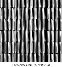 Vector fabric texture. Distressed texture of weaving fabric. Grunge background. Abstract halftone vector illustration. Overlay to create interesting effect and depth. Black isolated on white. EPS10.