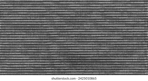 Vector fabric texture. Distressed texture of weaving fabric. Grunge background. Abstract halftone vector illustration. Overlay to create interesting effect and depth. Black isolated on white. EPS10.