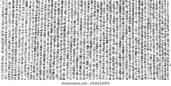 Vector fabric texture. Distressed texture of weaving fabric. Grunge background. Abstract halftone vector illustration. Overlay to create interesting effect and depth. Black isolated on white. EPS10.