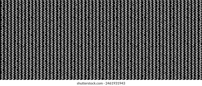 Vector fabric texture. Distressed texture of weaving fabric. Grunge background. Abstract halftone vector illustration. Overlay to create interesting effect and depth. Black isolated on white. EPS10.