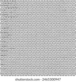 Textura de tela de Vector. Textura angustiada de tejido. Fondo grunge. Abstractas Ilustración vectorial de semitonos. Superposición para crear un efecto y una profundidad interesantes. Negro aislado sobre blanco. EPS10.