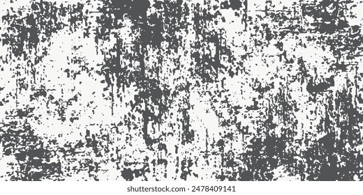 Vector fabric texture. Distressed texture of weaving fabric. Grunge background. Abstract halftone vector illustration. Overlay to create interesting effect and depth. Black isolated on white. EPS10.