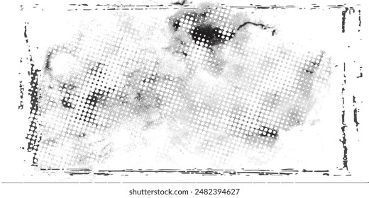 Vector fabric texture. Distressed texture of weaving fabric. Grunge background. Abstract halftone vector illustration. Overlay to create interesting effect and depth. Black isolated on white. EPS10.