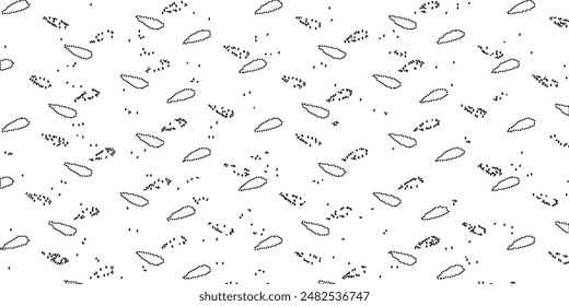 Textur der Vektorgrafik. Beklemmte Textur eines Webgewebes. Grunge Hintergrund. Abstrakte Halbton-Vektorillustration. Überlagern, um interessanten Effekt und Tiefe zu erzeugen. Schwarz isoliert auf weiß. EPS10.